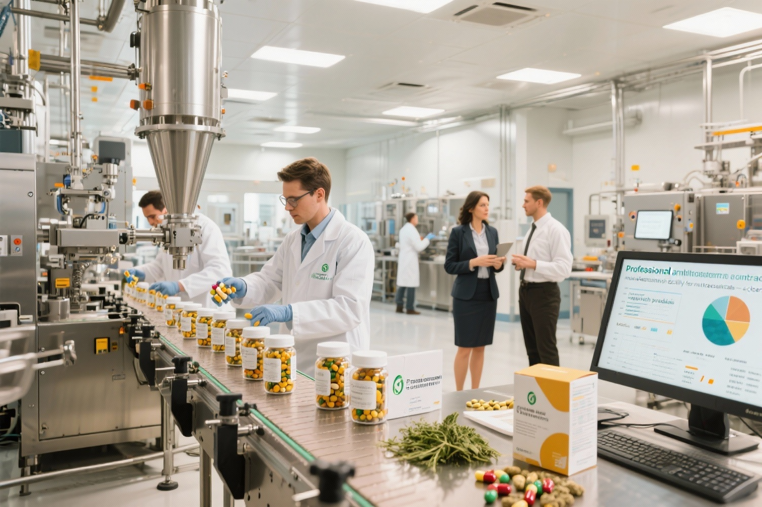 Dietary supplement contract manufacturer